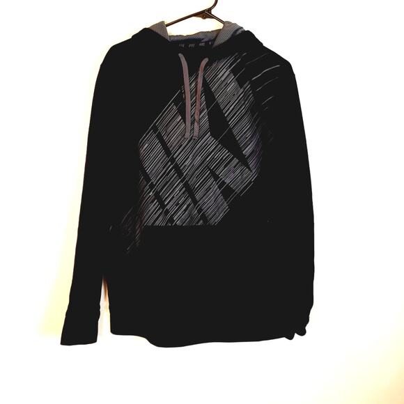 Nike Men's Black and Gray Hoodie size M - Picture 1 of 4